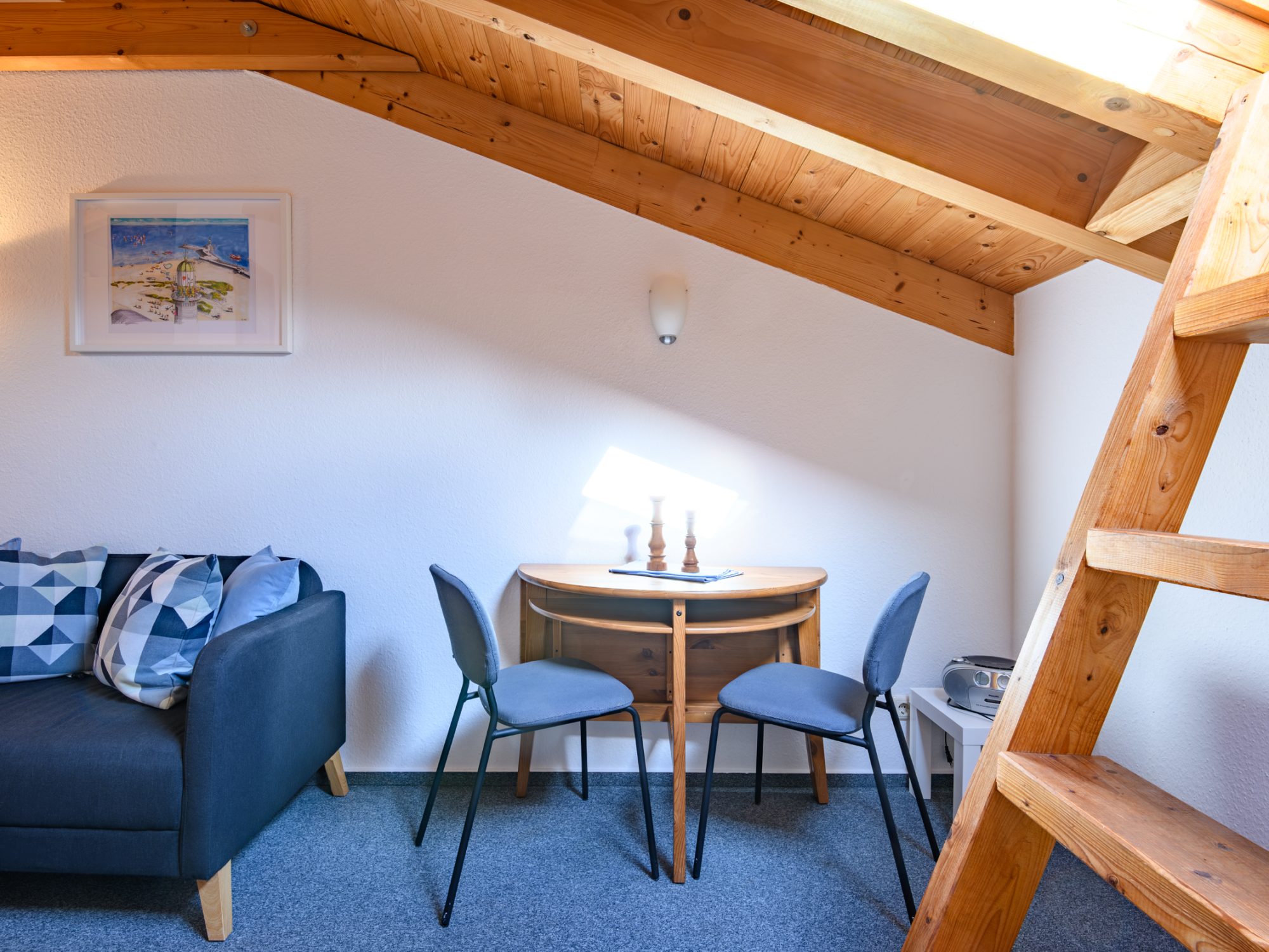 Ferienwohnung Leuchtturm links